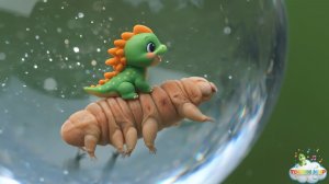 Динозаврик Тоша и тайны невидимого мира - Песенки мультики для малышей