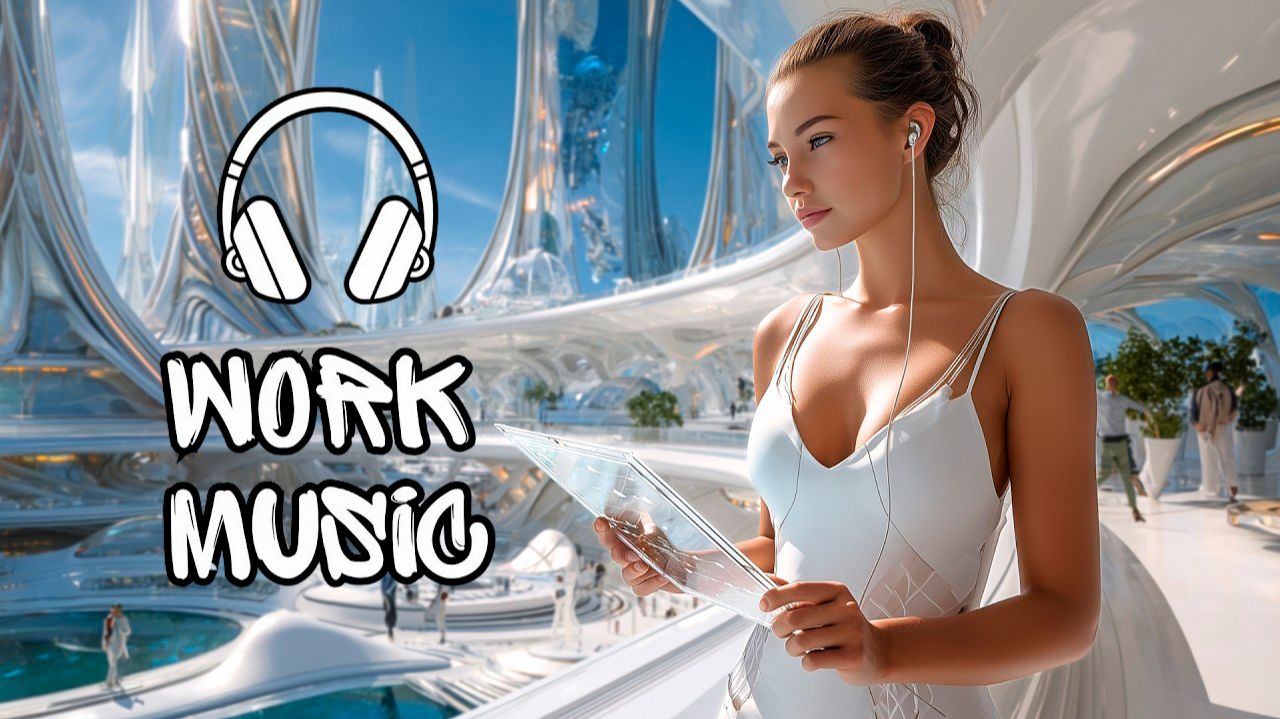 Умный Золотой город 2100 | Научно-фантастическая музыка для людей с СДВГ и повышения продуктивности смотреть онлайн