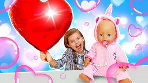 🩷 💌 Майя и Пупс Лина делают валентинки!