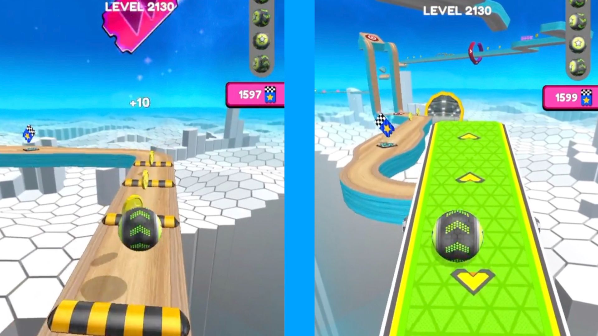 Going Balls  Super Speed Run Gameplay New Update Level 2130