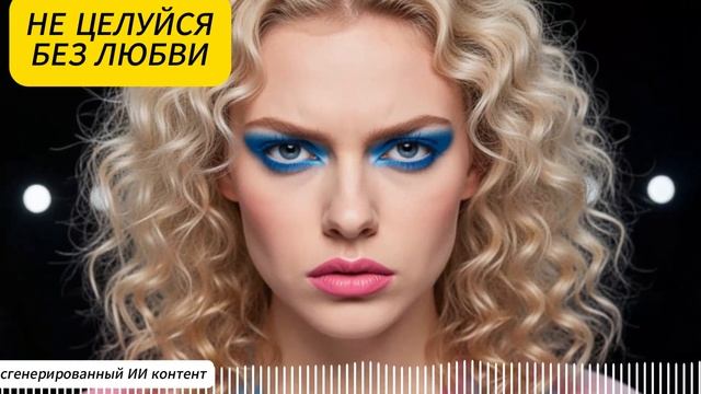Не целуйся без любви AI Music Clip