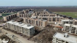мкр Новая Елизаветка, ход строительства, март 2025