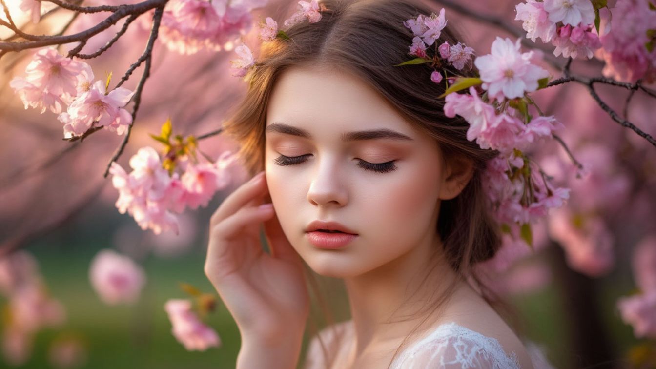 Невероятно светлая, красивая, позитивная песня "ДЕВОЧКА-ВЕСНА" смотреть онлайн