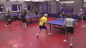 Меркурьев/Гусева (1352) - Хусаинов/Гребенкина (854) Парный турнир 08.02 по настольному теннису СПб