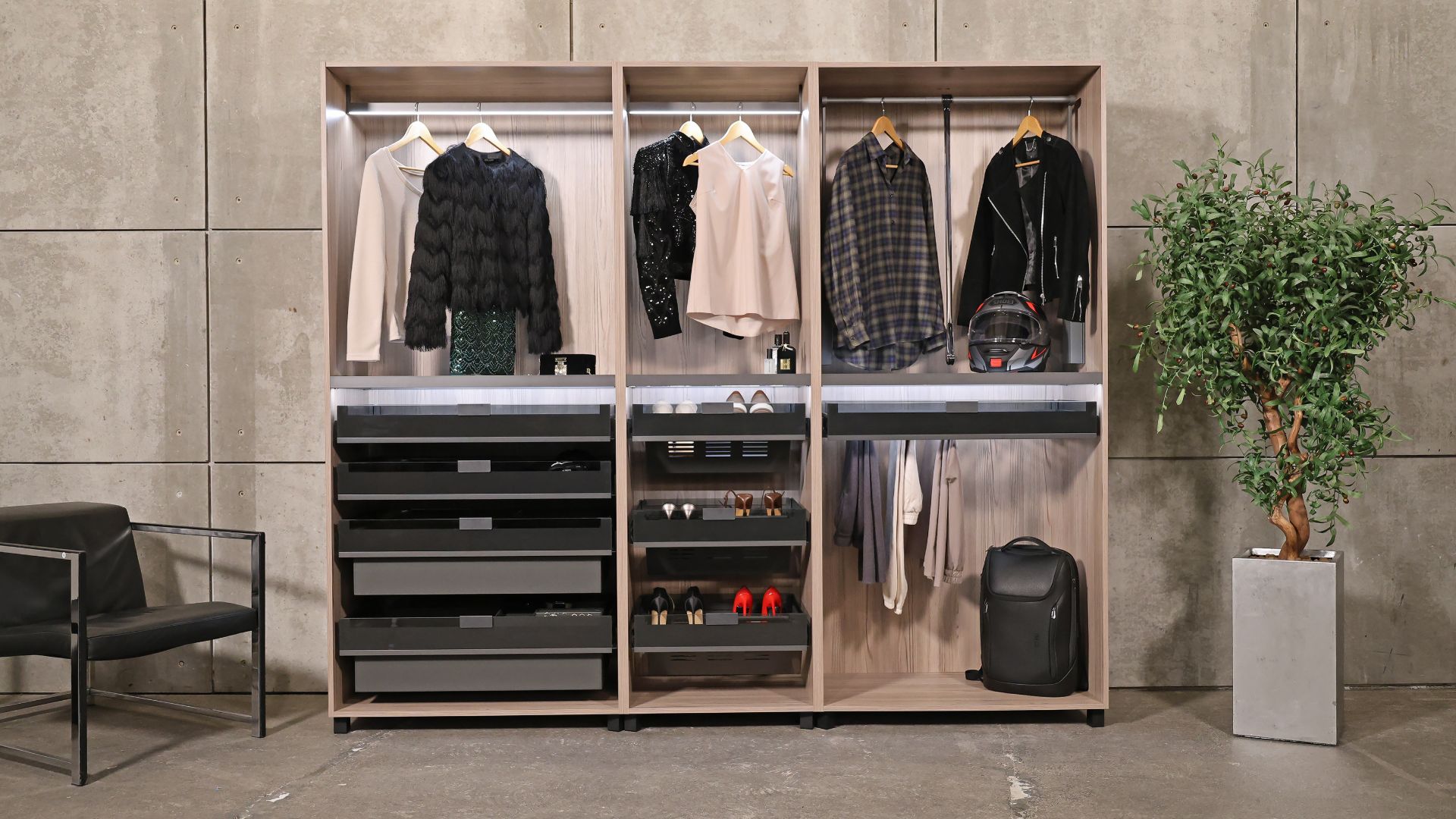 Коллекция MATRIX для шкафов от компании DUSLAR смотреть онлайн