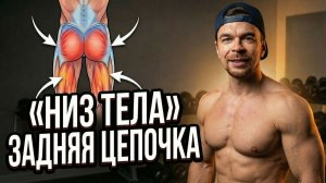 Лучшая тренировка ног для задней поверхности бедра плюс квадрицепса (без лишнего объёма)