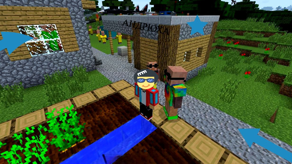 Житель украл мои алмазы в Майнкрафте|Андрюха Minecraft смотреть онлайн