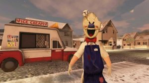 Прохождение игры Мороженщик 1с невидимым интерфейсом // Ice Scream 1 Scary Horror Game