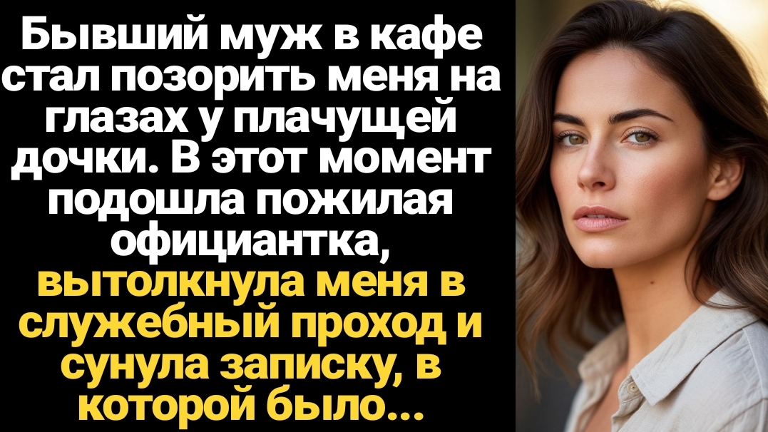 ИСТОРИИ ИЗ ЖИЗНИ/Бывший муж в кафе стал позорить меня на глазах у плачущей дочки смотреть онлайн