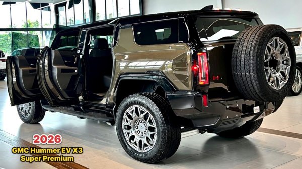 GMC Hummer EV X3 интерьер и экстерьер.
