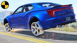Езда на Дисках VS Шины | BeamNG Drive