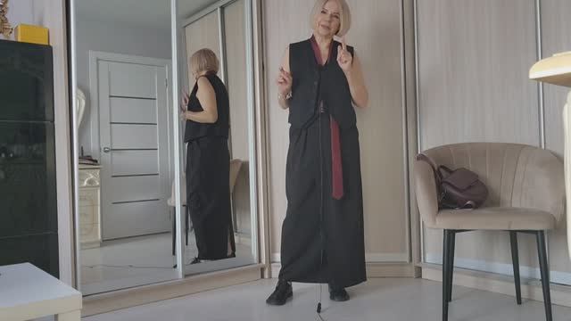 Примеряю платья и юбки. Как пришла к такому стилю? смотреть онлайн