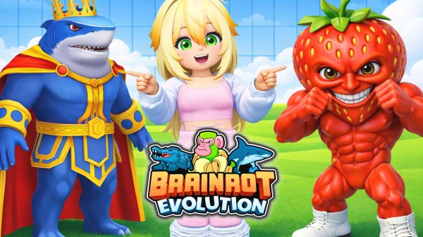 Тралалеро Кингала и Фрагола Ла Ла Ла в игре Brainrot Evolution Roblox | БлокиТоки