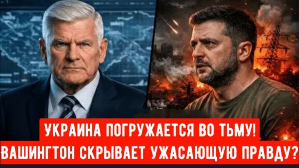 Украина погружается во тьму! Вашингтон скрывает ужасающую правду?