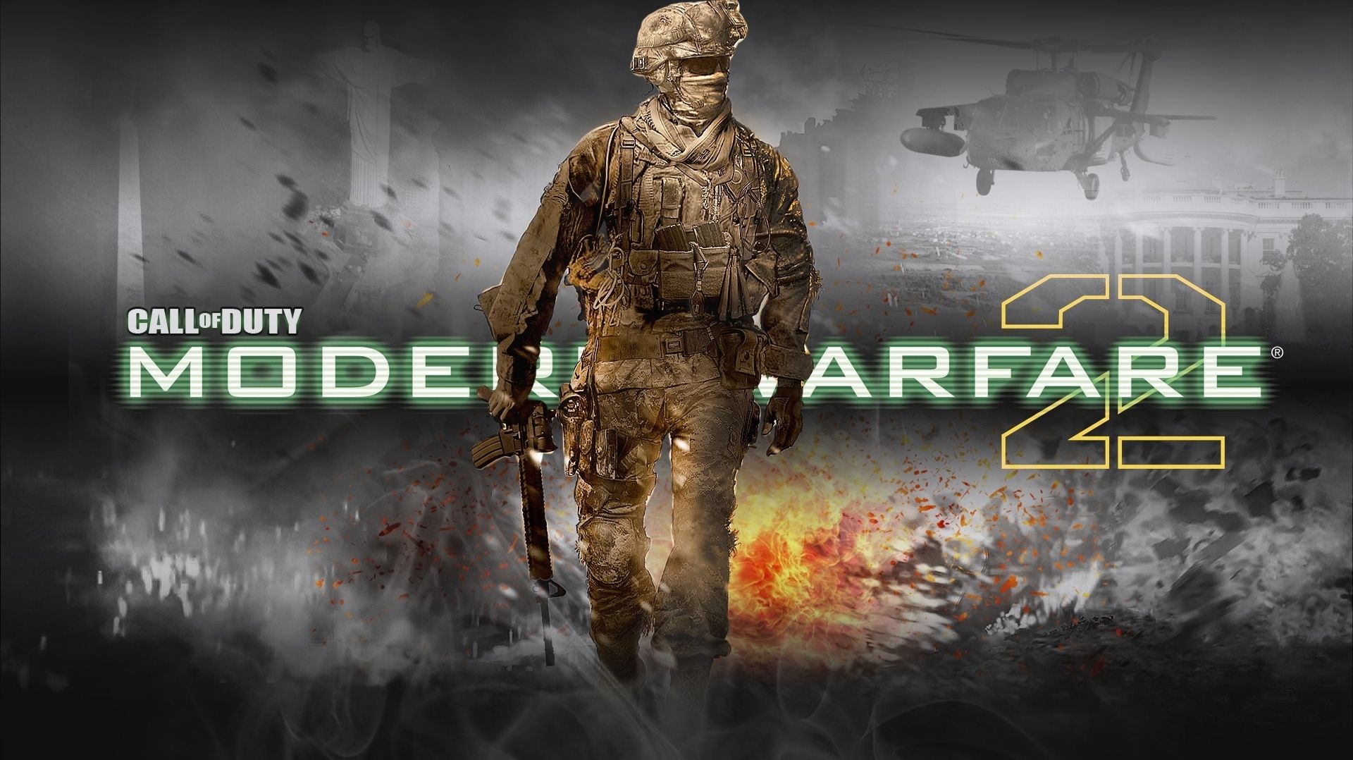 Прохождение COD MW2 #7 Финал (ветеран) смотреть онлайн