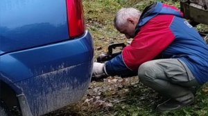 #86 Каркасный дом в деревне. Начало строительства. Повезло с соседями.