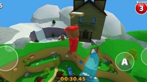 пробую пройти секретный паркур