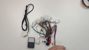 Обзор на комплект проводов для установки в Toyota Harrier, Lexus RX 1997 - 2003