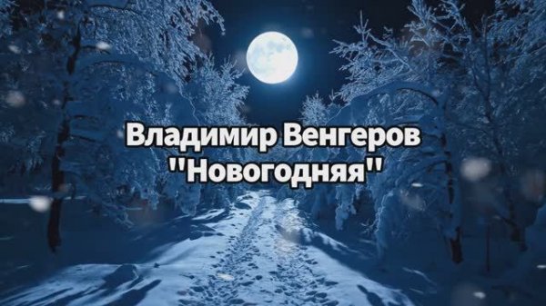 Владимир Венгеров - "Новогодняя"