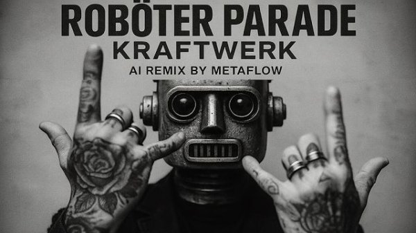 [Album] Roboter Parade- Kraftwerk Inspired AI Remix 80s_90s Electro Revival - Robot Vision Music