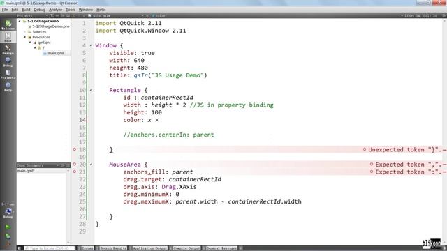 027 Javascript Used in QML Code смотреть онлайн
