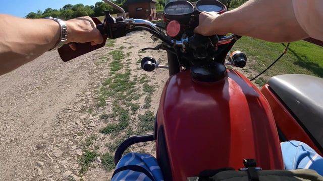 На ИЖ П5 хорошо в деревне летом