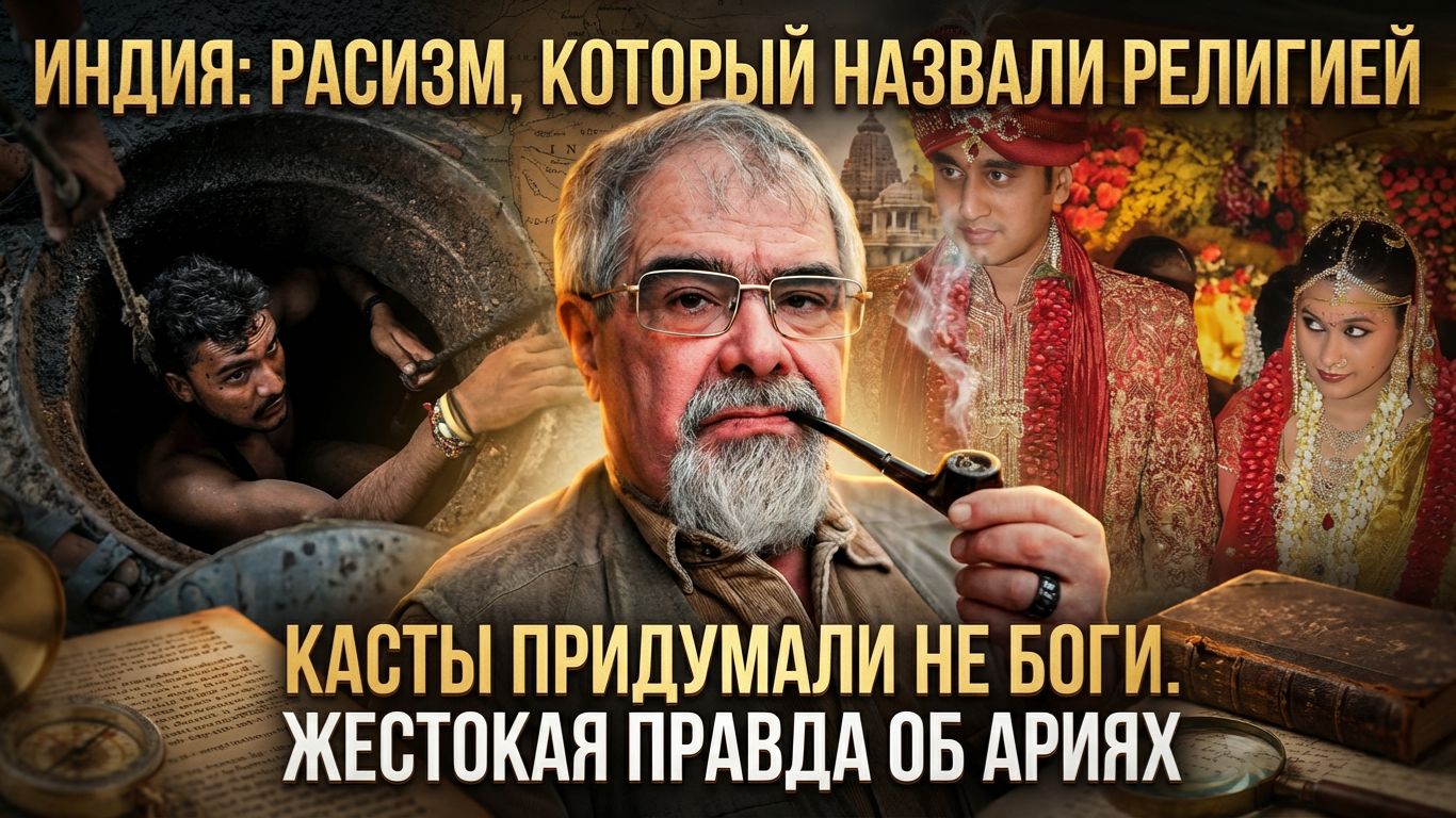 ИНДИЯ: РАСИЗМ, КОТОРЫЙ НАЗВАЛИ РЕЛИГИЕЙ. Касты придумали не боги | Андрей Буровский смотреть онлайн