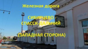 Железная Сибирцево - Мучная - Спасск-Дальний (вид из окна поезда, западная сторона) (ДВЖД)
