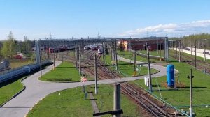 Стук колес и радость для глаз: потрясающий вид на северо-западную дирекцию скоростного движения