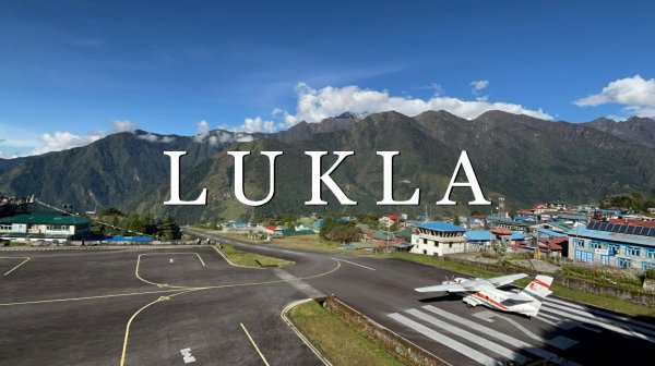 Полет на вертолете в базовый лагерь Эвереста "EBC", самый опасный аэропорт в мире - Лукла