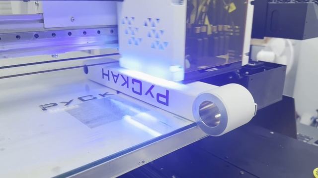 Печать на образцах с выступающими элементами с одной стороны на принтере PrintX