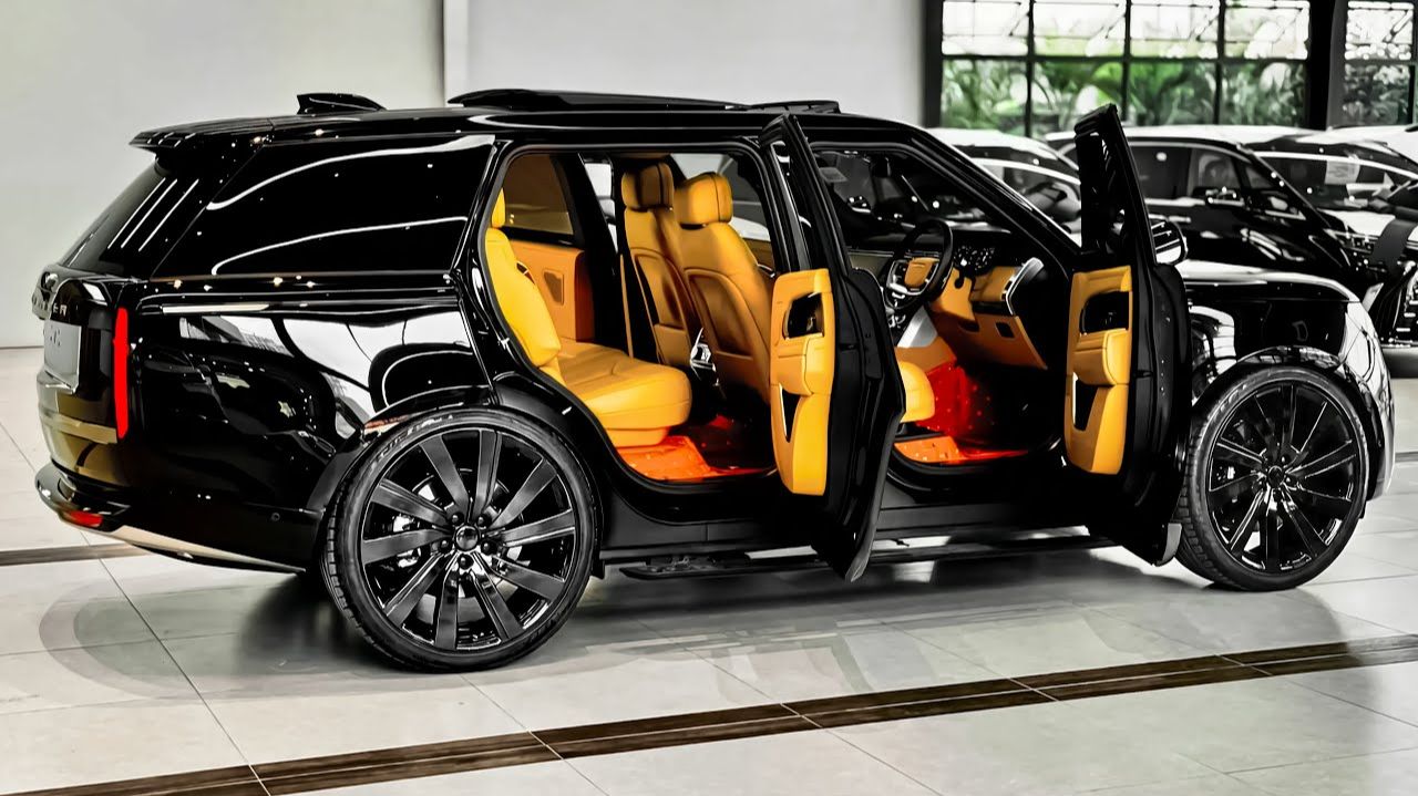 Range Rover Autobiography, брутальный VIP-внедорожник, интерьер и экстерьер. смотреть онлайн