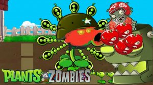 Зомби против растений! Plants vs Zombies ПвЗ PvZ Растения против Зомби