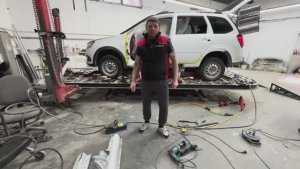 Разбитая Granta Cross  полное восстановление часть 2