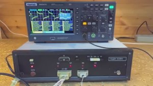 Демонстрация работы советского модема 2400КН