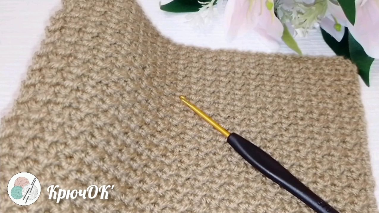 Узор крючком 11 #вязаниекрючком #узорыкрючком