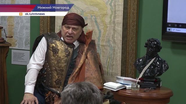 Спектакль, посвященный Дню памяти А.С. Пушкина, показали в Нижегородской области смотреть онлайн