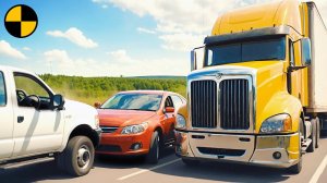 ГРУЗОВИКИ и АВТОМОБИЛИ #3 | BeamNG Drive - Эпичные сюжеты в игре