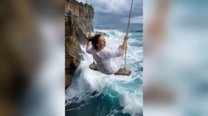 Океан и качели