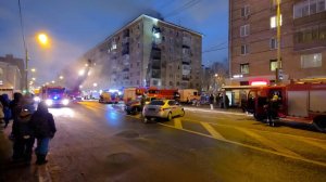 Число пострадавших при пожаре в доме в центре Москвы возросло до 12