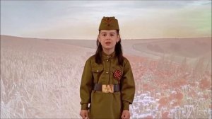 Победитель конкурса в 5 лет 🔥 До слёз стихи о войне читает девочка. Стих на День Победы 9 мая 1945