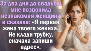 За два дня до свадьбы мне позвонила незнакомая женщина и сказала адрес...»Художественный рассказ