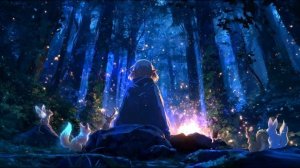 Огни леса - Нежная кельтская музыка и атмосфера волшебного леса, фоновая музыка