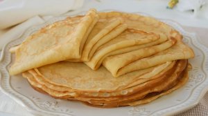 Блины на молоке с ванилью - рецепт на Eda.video