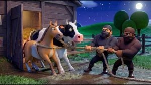 У старого Макдональдса украли животных 😱 | Грустная ночь на ферме