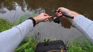 Мормышинг в микроречке. Клюнул ЛЕЩ на спиннинг Олта Колибри до 0.8 грамм! 2025.07.12-13