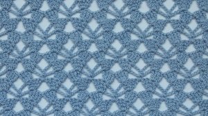 Простой и красивый узор крючком. Вязание по схеме для начинающих. Узоры крючком со схемами Урок 192