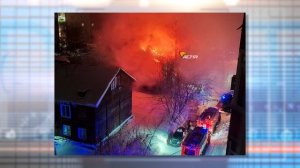 Пожар в бараке в Новосибирске: подробности ЧП