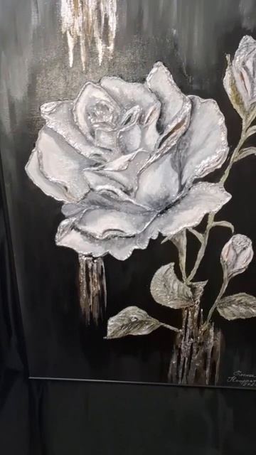 Дипломированная роза #art #картина  #painting #творчество  #художник