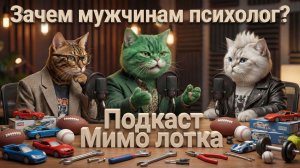 Зачем мужчинам психолог Подкаст котов Мимо лотка  #котики #видосыоткота #прикольныекоты #юмор #смех